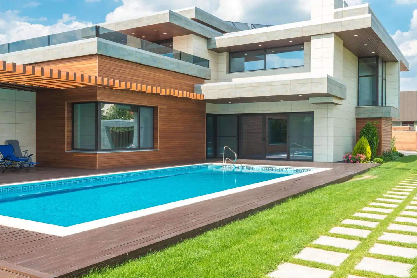 Swimming pool built in Middle Arm, NSW
